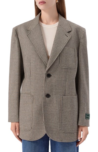 Жакет DUNST коричневого цвета по цене 35500 руб., арт. UDJA5C104W2, фото 3 Жакет DUNST, арт. UDJA5C104W2, фото 3