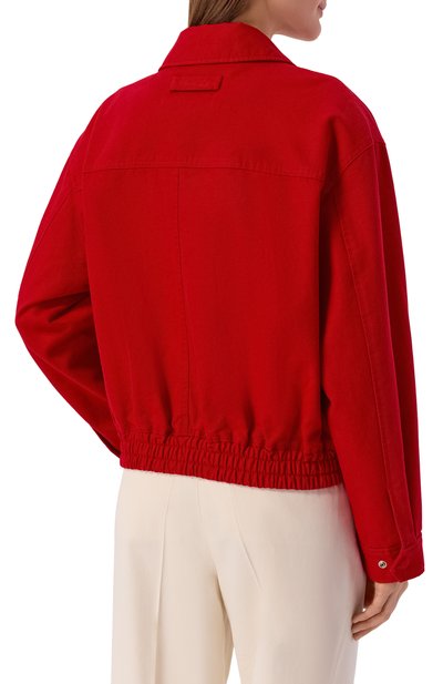 Хлопковый бомбер DUNST, арт. UDJU6A109R2, фото 4