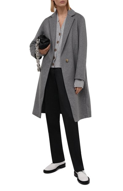 Пальто VINCE серого цвета по цене 96950 руб., арт. VS92091304, фото 2 Пальто VINCE, арт. VS92091304, фото 2