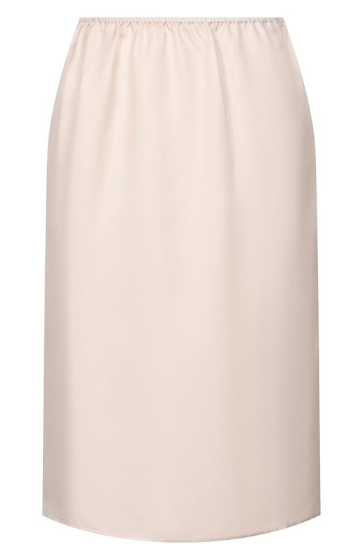 Шелковая юбка Loulou de Saison VASALI Кремовый VASALI