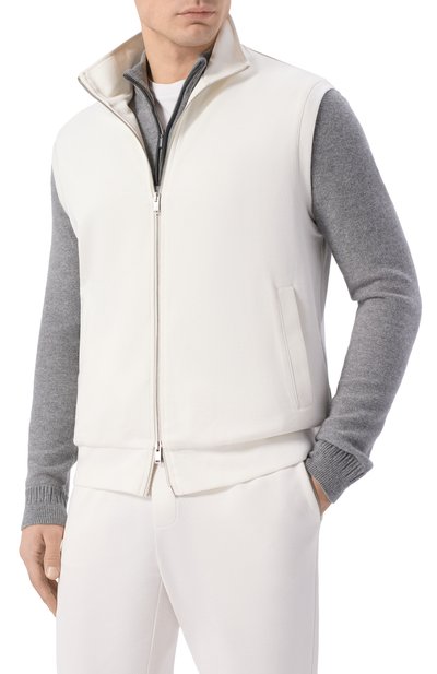 Жилет из шелка и хлопка MVST, арт. M26.2PM.J005/GELS0 12335.018, фото 3