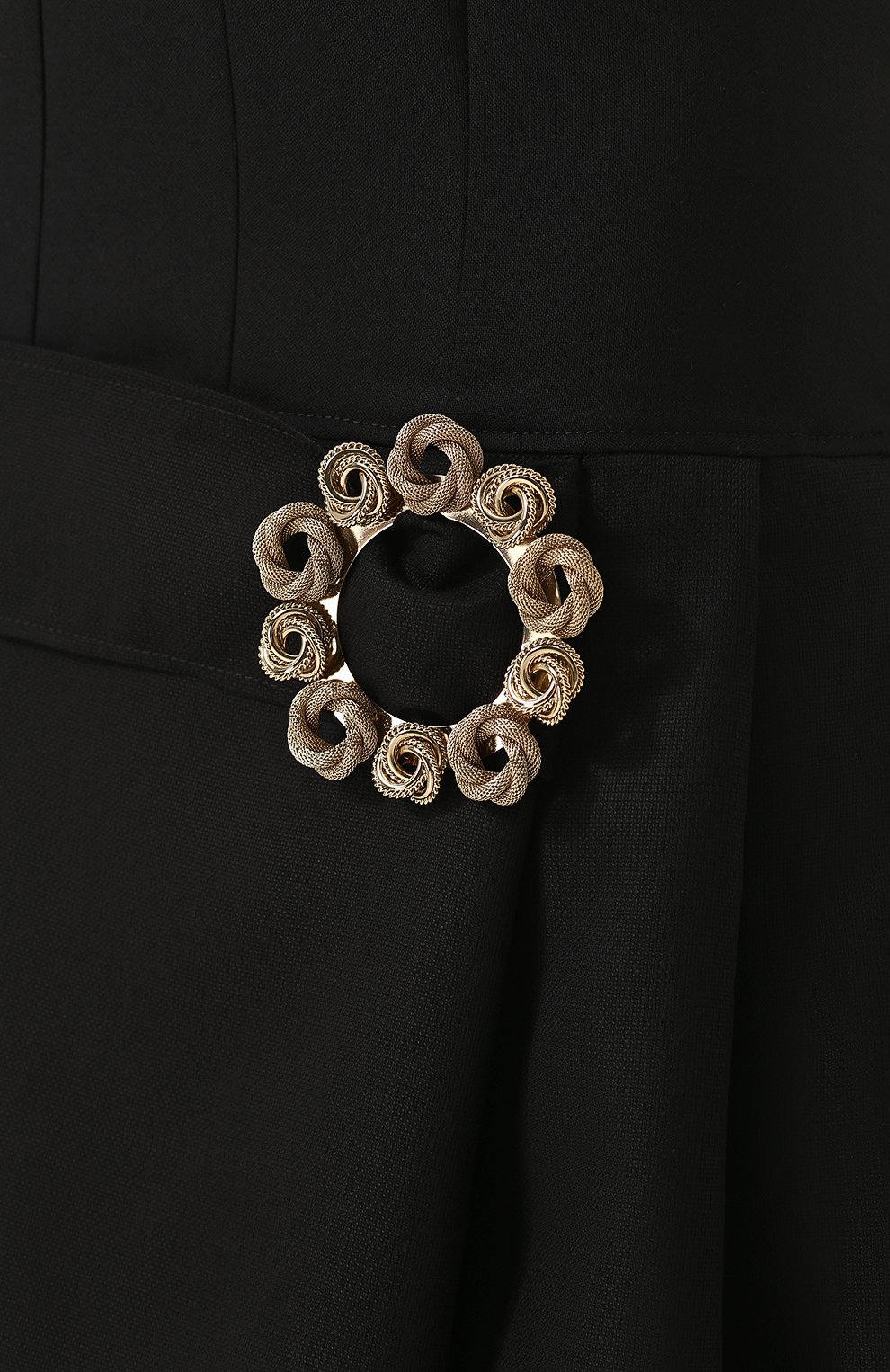 Приталенное шерстяное платье-миди JACQUEMUS, арт. 174DR10, фото 5