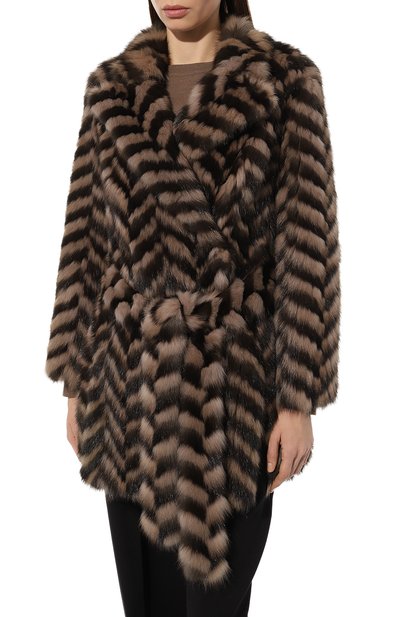 Шуба из меха соболя SABLEFUR, арт. 72212-sb-04, фото 3