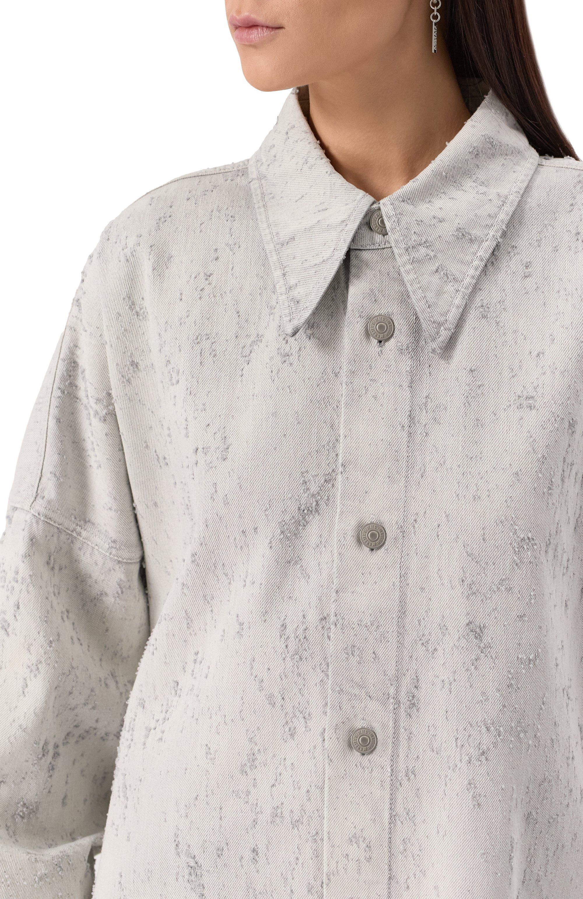 Джинсовая рубашка MM6, арт. S62DL0084/S30863, фото 5