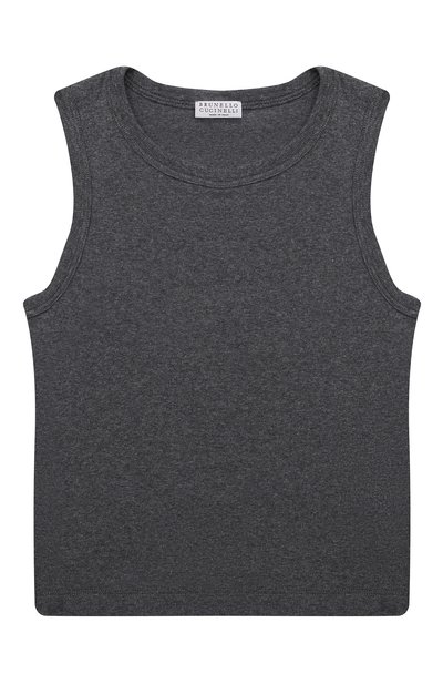 Хлопковый топ BRUNELLO CUCINELLI, арт. B0R41T852C, фото 1
