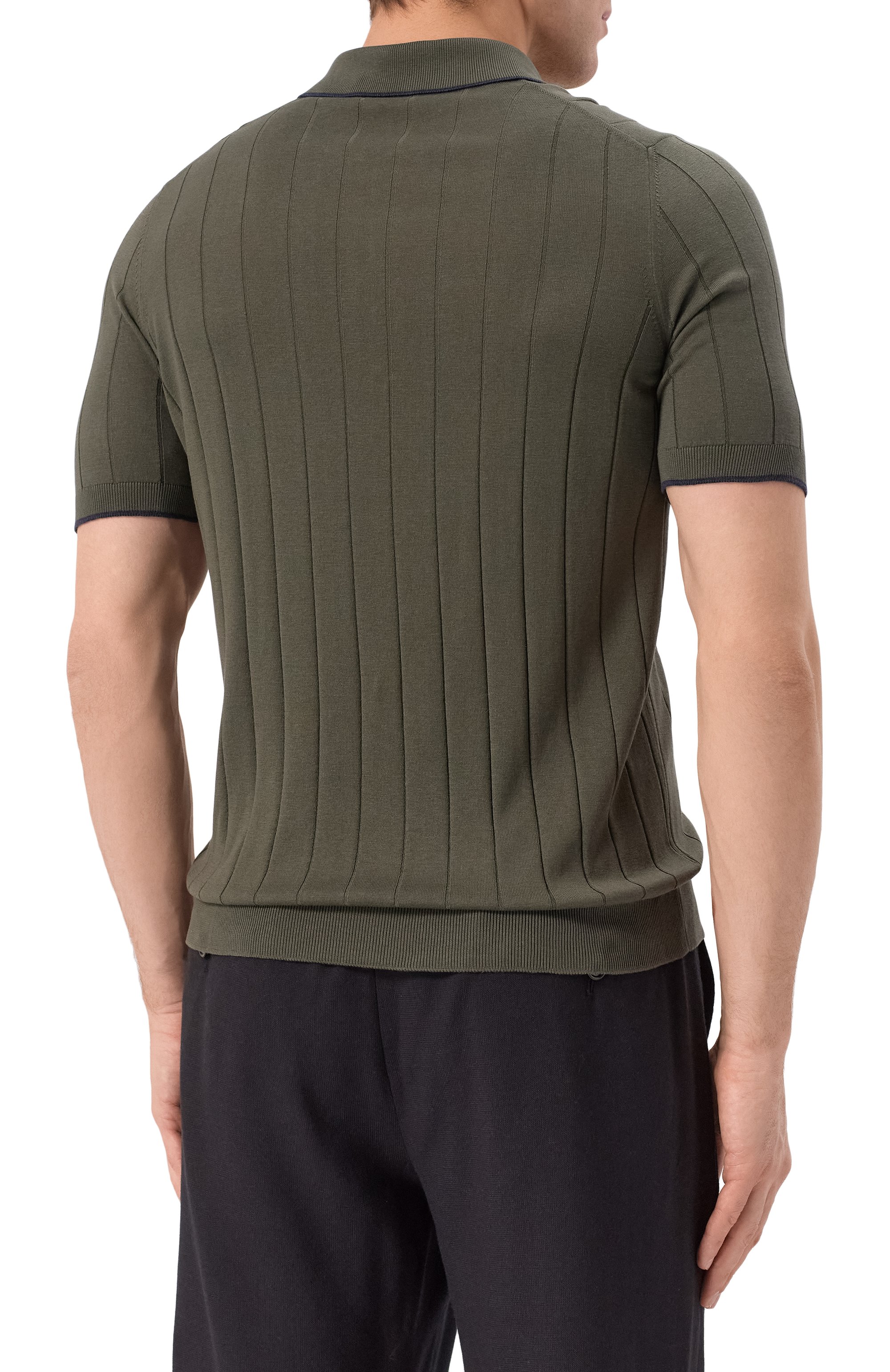 Шелковое поло GRAN SASSO, арт. 43128/23510, фото 4