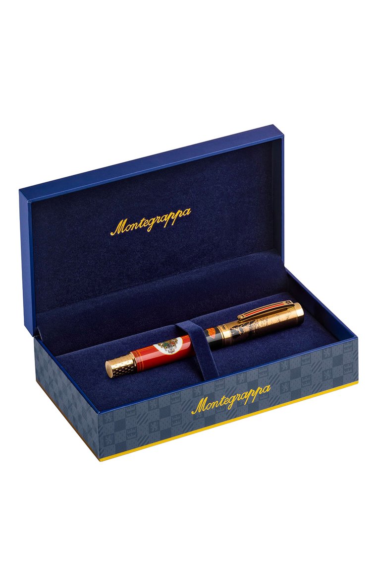 Перьевая ручка MONTEGRAPPA разноцветного цвета, арт. ISHPR2PF | Фото 5 (Региональные ограничения белый список (Axapta Mercury): Не проставлено; Нос: Не проставлено; Материал сплава: Сталь; Ограничения доставки: m-style)