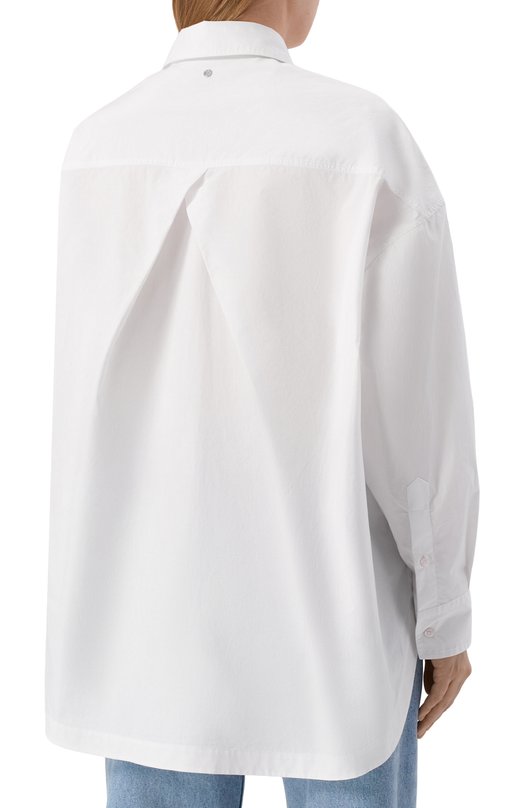 Хлопковая рубашка BOSS Orange 50553532 Белый  50553532 Фото 5