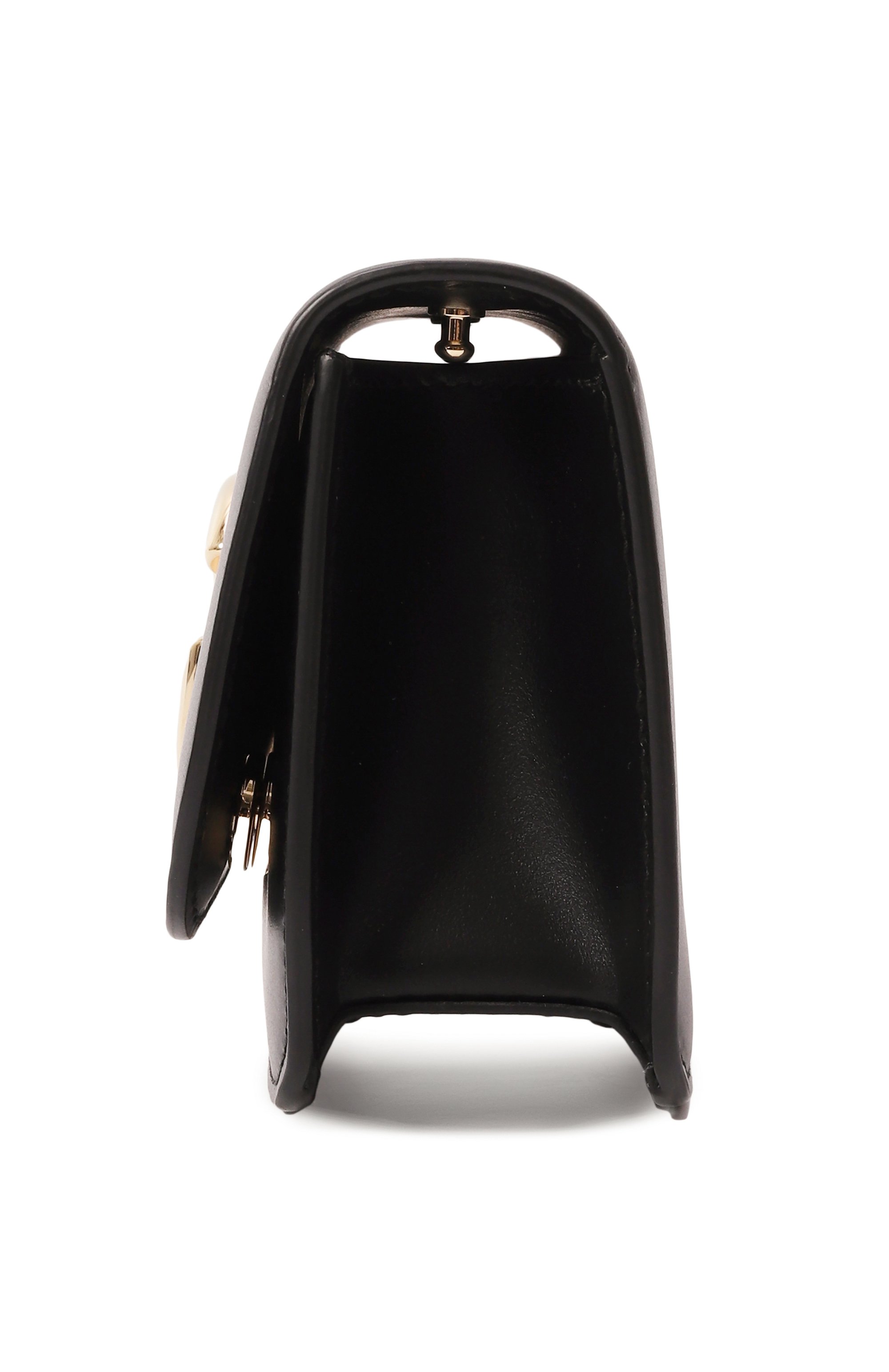 Сумка 3.5 DOLCE & GABBANA черного цвета по цене 179500 руб., арт. BB9603_BI9603_BE9603/AW576_1, фото 4 Сумка 3.5 DOLCE & GABBANA, арт. BB9603_BI9603_BE9603/AW576_1, фото 4