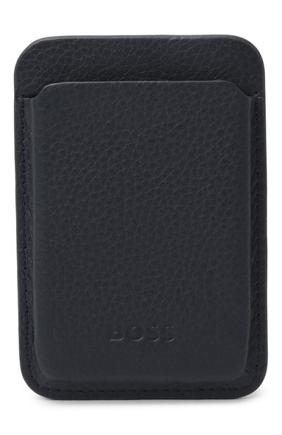 Мужской кожаный футляр для кредитных карт BOSS, арт. HBPU00093M