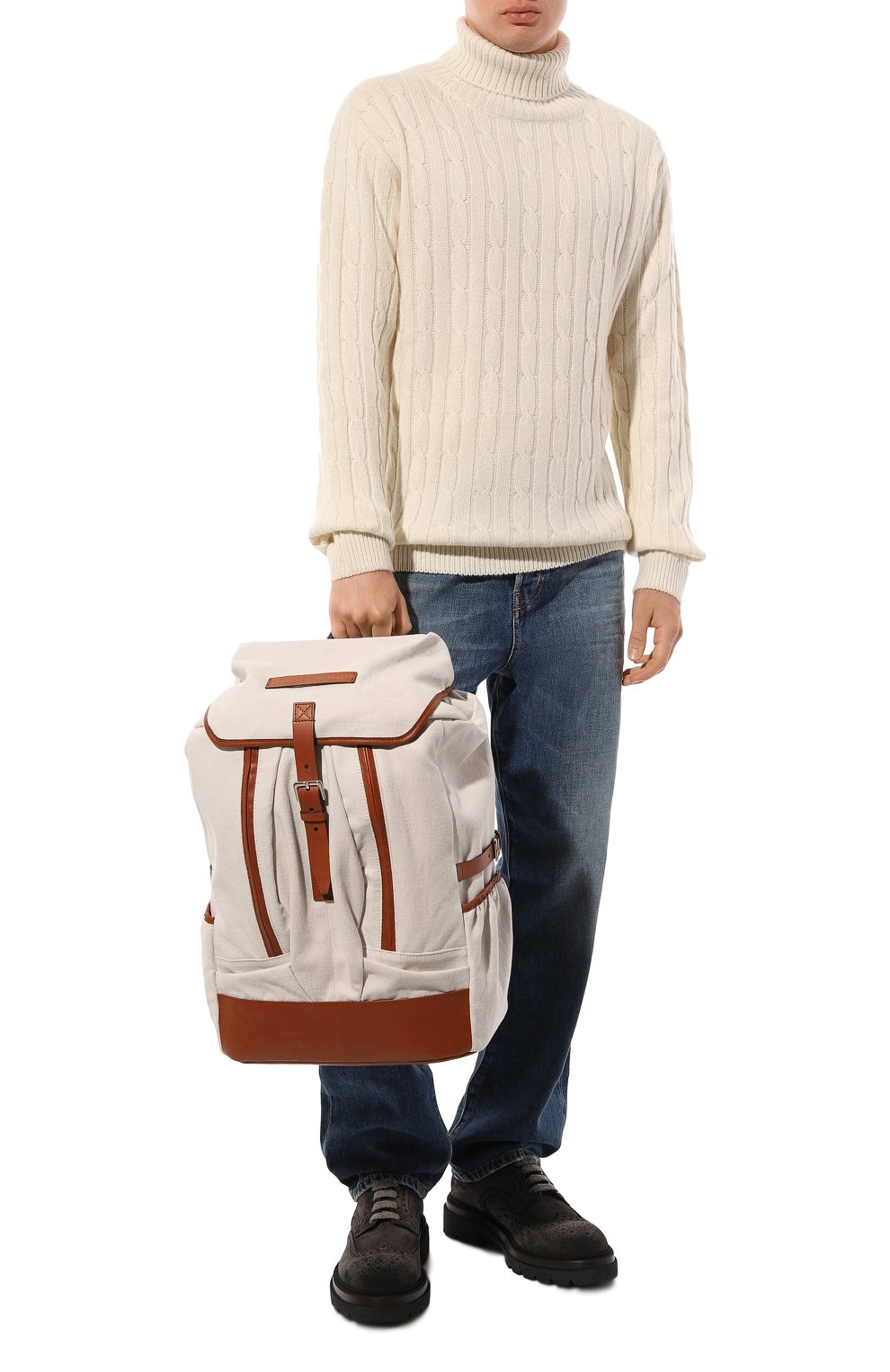 Текстильный рюкзак street BRUNELLO CUCINELLI, арт. MBTHU421, фото 7