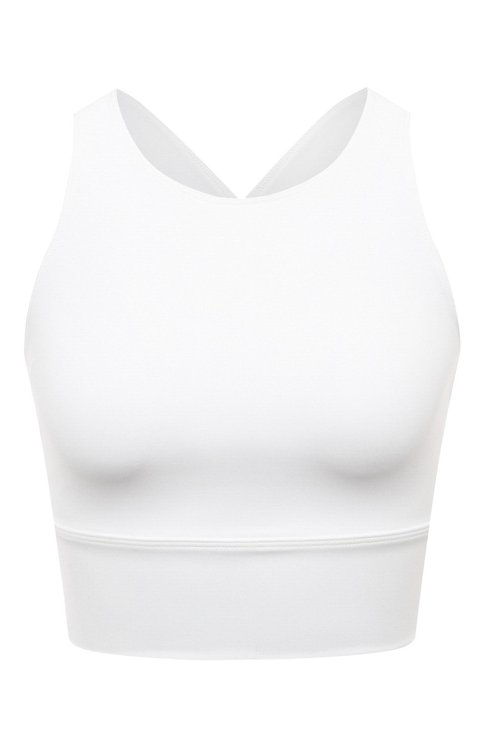 Топ HEROINE SPORT белого цвета по цене 13950 руб., арт. HS-2113, фото 1 Топ HEROINE SPORT, арт. HS-2113, фото 1