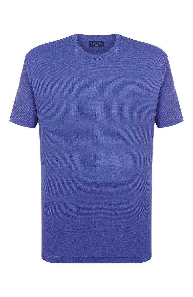 Мужская футболка PAUL&SHARK синего цвета, арт. 25411026/5XL | Фото 1 (Рукава: Короткие; Материал внешний: Хлопок; Длина (для топов): Удлиненные; Принт: Без принта; Мужское Кросс-КТ: Футболка-одежда; Стили: Кэжуэл; Big sizes: Big Sizes; Автоматизация ТО: Проставлено; Автоматизация состава: Проставлено)