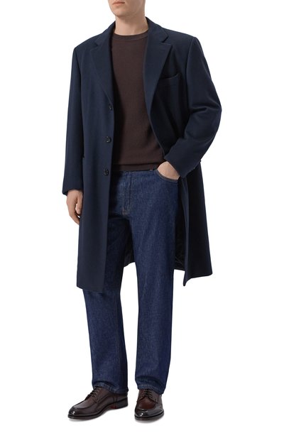 Кожаные дерби alfie SANTONI, арт. MCAG19223PC1SEPR, фото 2