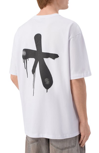 Хлопковая футболка COMME DES FUCKDOWN, арт. CFABM02004, фото 4