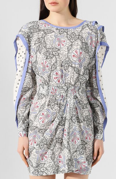 Платье с принтом ISABEL MARANT, арт. R01355-19E015I/JULIA, фото 3