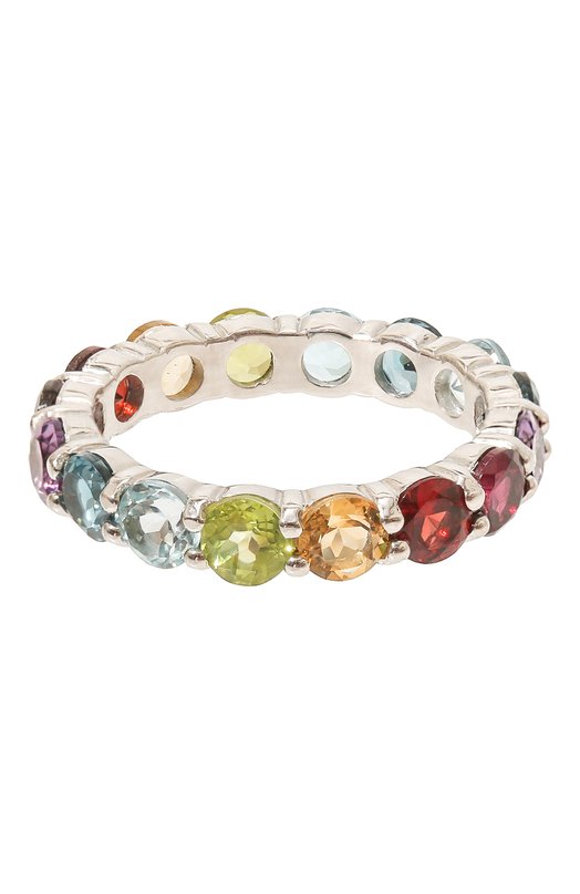 Кольцо-радуга из камней Secrets jewelry КРКРС00624 Разноцветный КРКРС00624