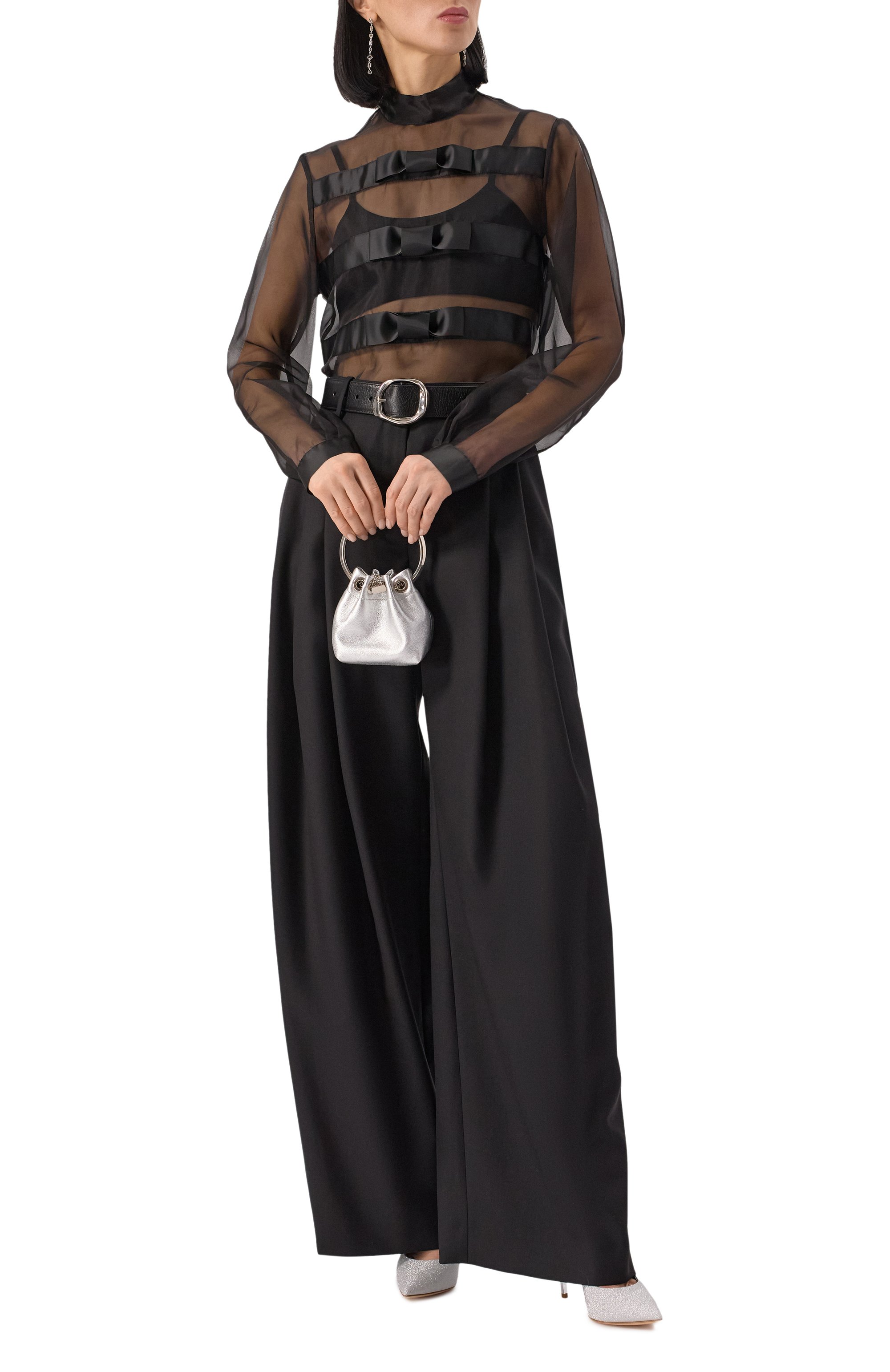 Шелковая блузка NINA RICCI, арт. 25PCT0015/SE0789, фото 2