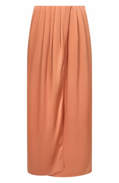 Женская атласная юбка GIORGIO ARMANI, арт. GW002782/TE10101