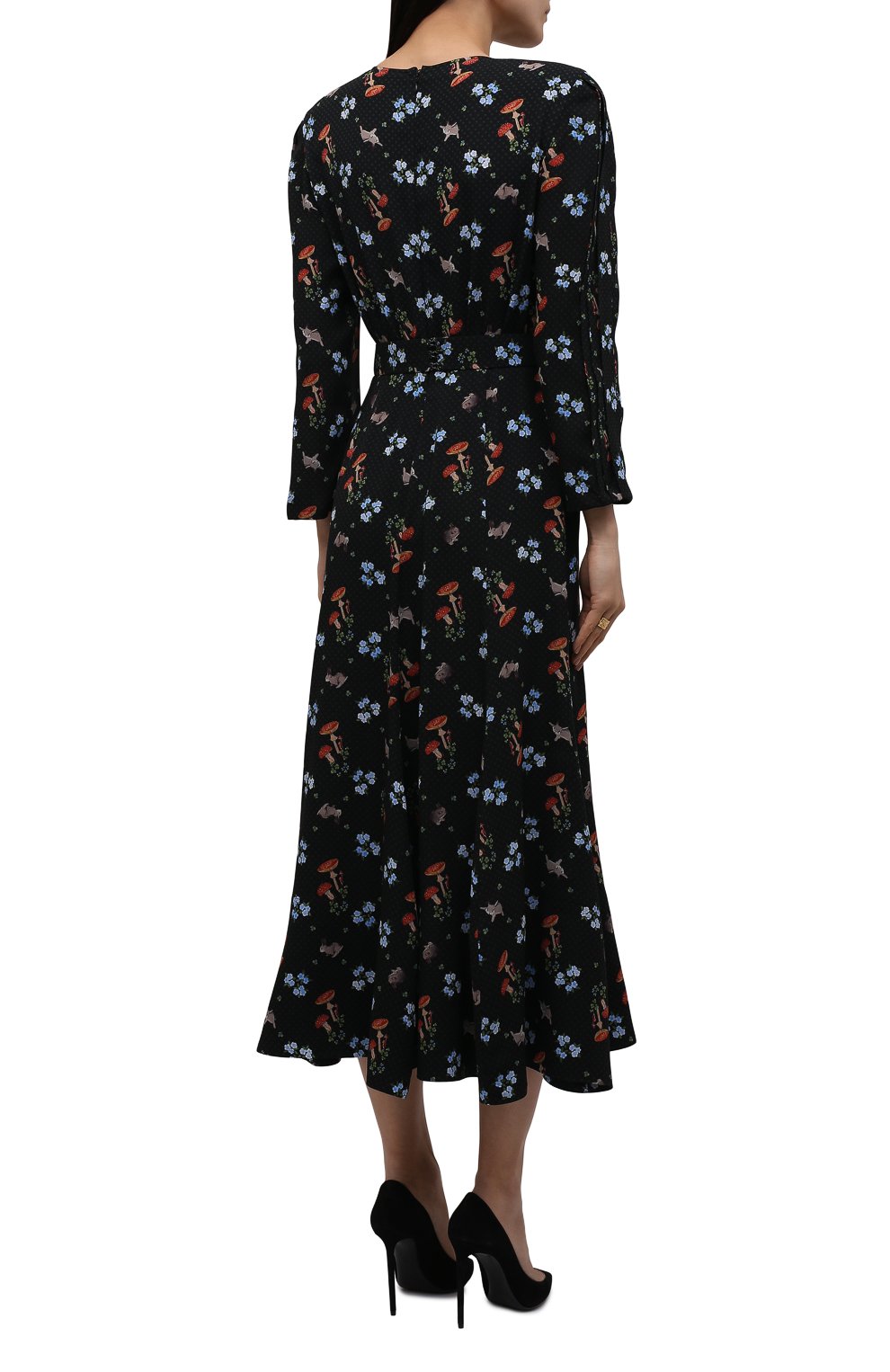 Шелковое платье ULYANA SERGEENKO, арт. ABM017FW21P 2458т21, фото 4