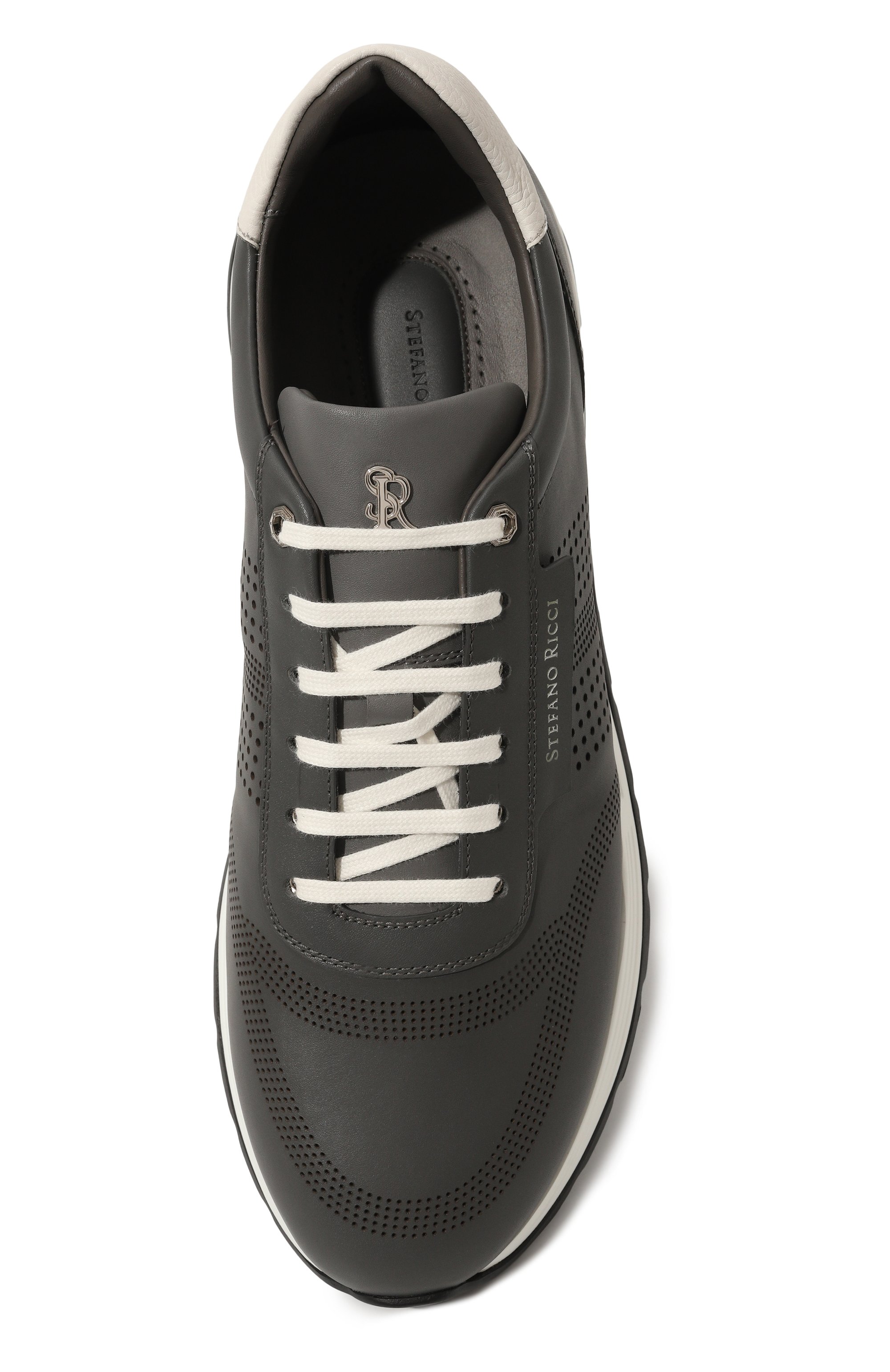 Кожаные кроссовки STEFANO RICCI, арт. UV26EG6499/WY, фото 6