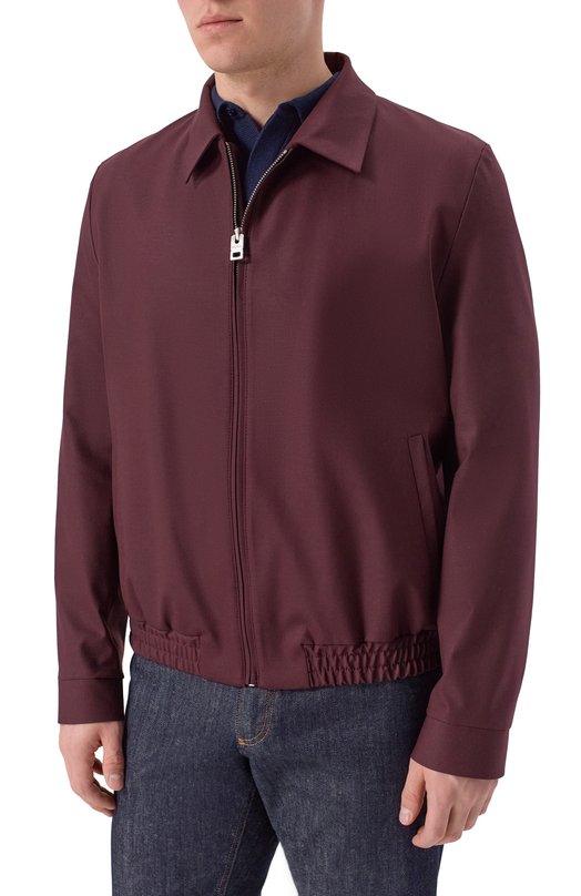 Бомбер HUGO 50554288 Бордовый  50554288 Фото 3