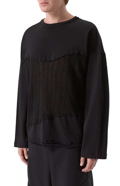 Хлопковый лонгслив ISABEL BENENATO, арт. UJ22S26, фото 3