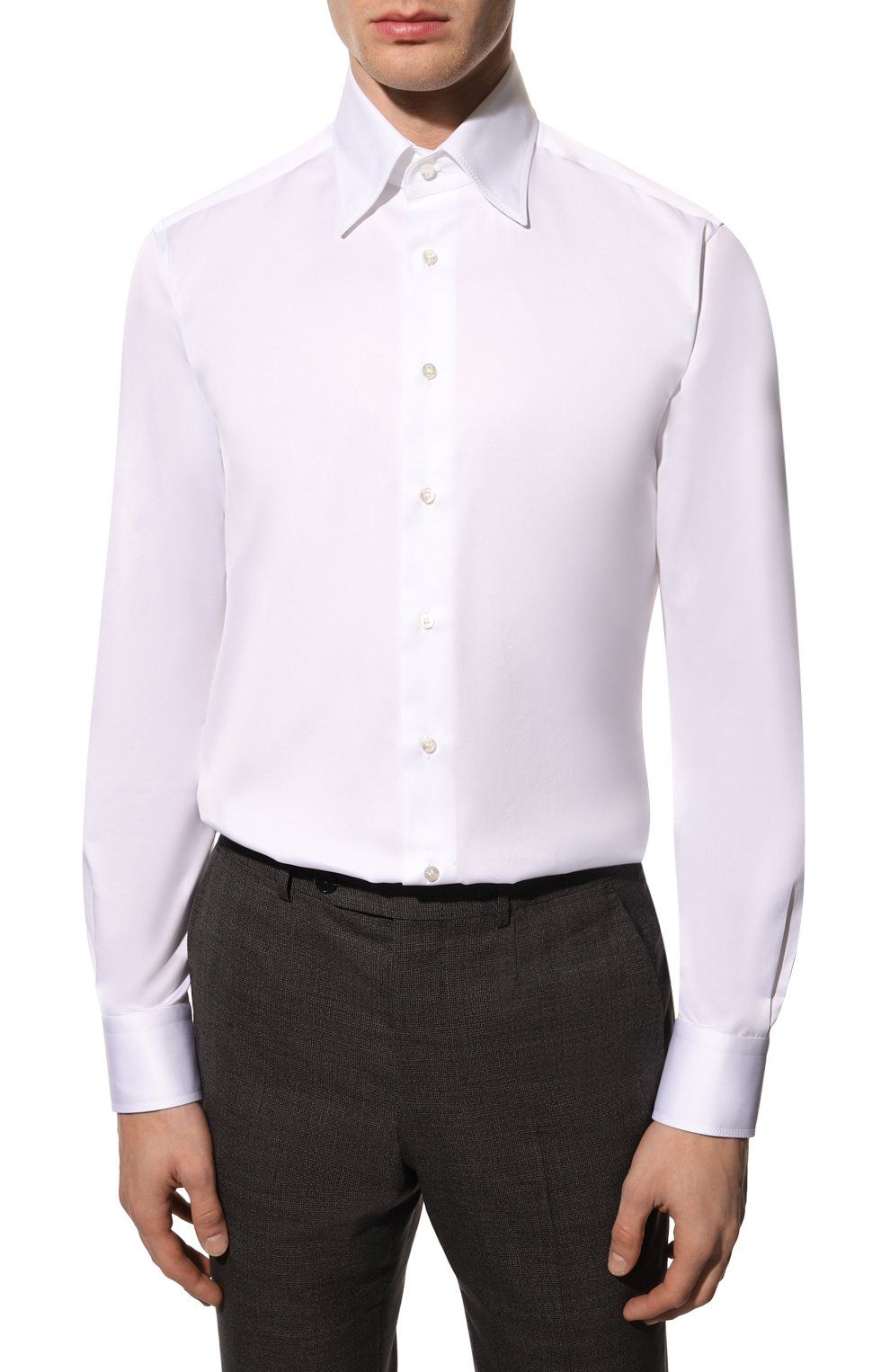 Хлопковая сорочка ZILLI, арт. MFY-4230-8380/0002, фото 4