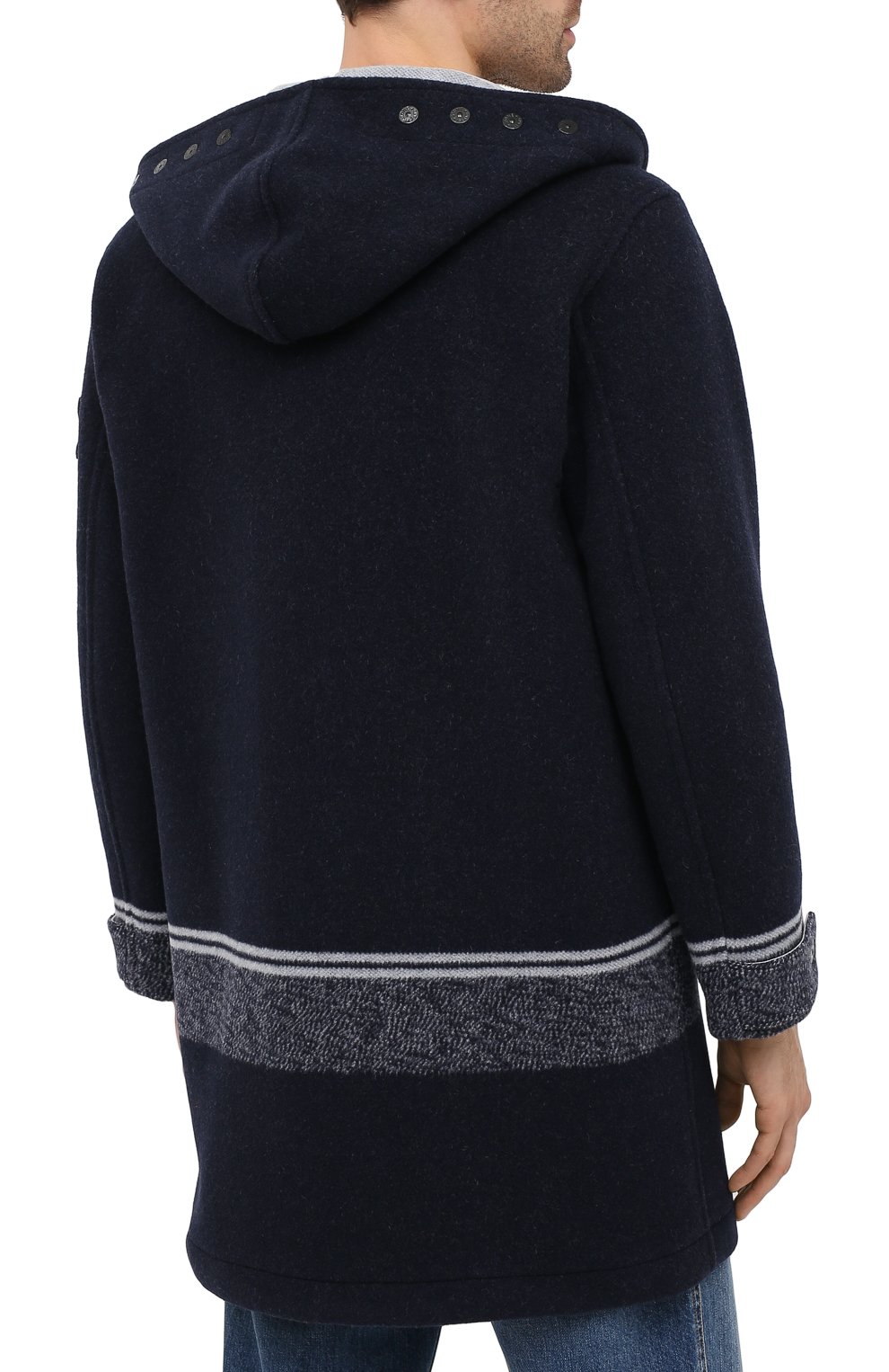 Шерстяное пальто STONE ISLAND, арт. 731571252, фото 4