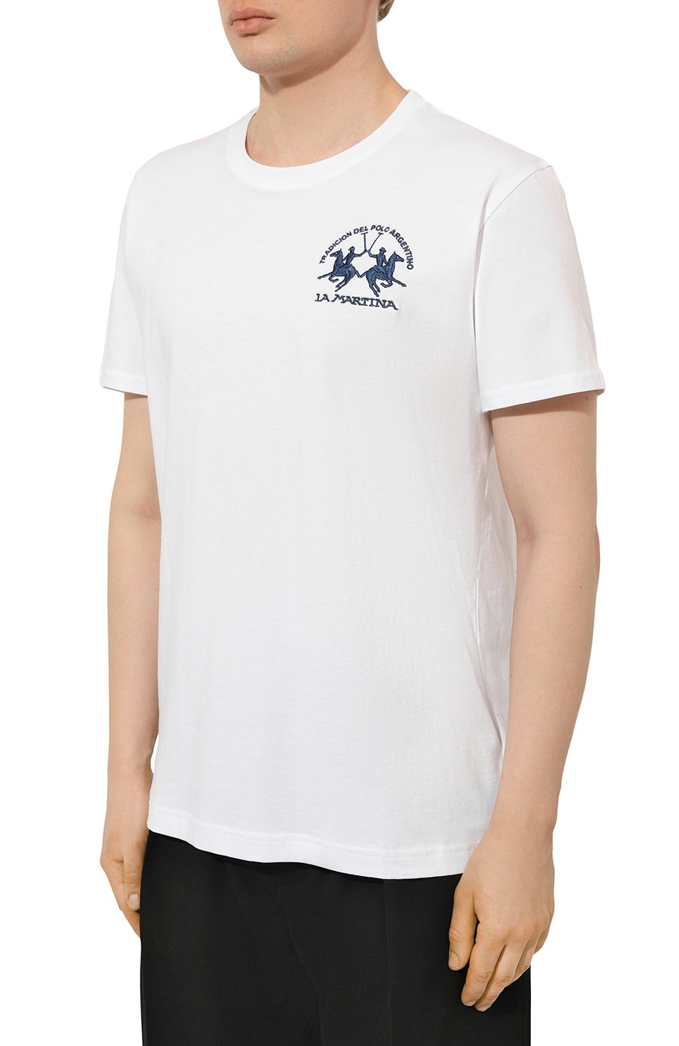 Хлопковая футболка LA MARTINA, арт. YMR009/JS206, фото 3