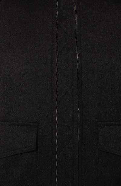 Утепленный бомбер с воротником из бобра CORTIGIANI, арт. 1AG610, фото 5