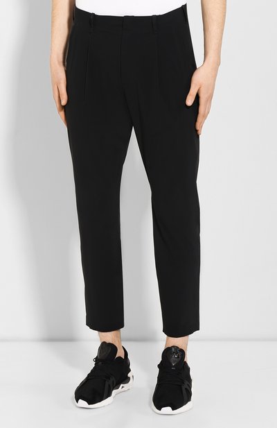 Брюки KAZUYUKI KUMAGAI черного цвета по цене 49550 руб., арт. AP01-213, фото 3 Брюки KAZUYUKI KUMAGAI, арт. AP01-213, фото 3