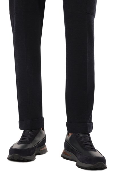 Кожаные кроссовки BLU BARRETT, арт. R0Y-009.1, фото 3