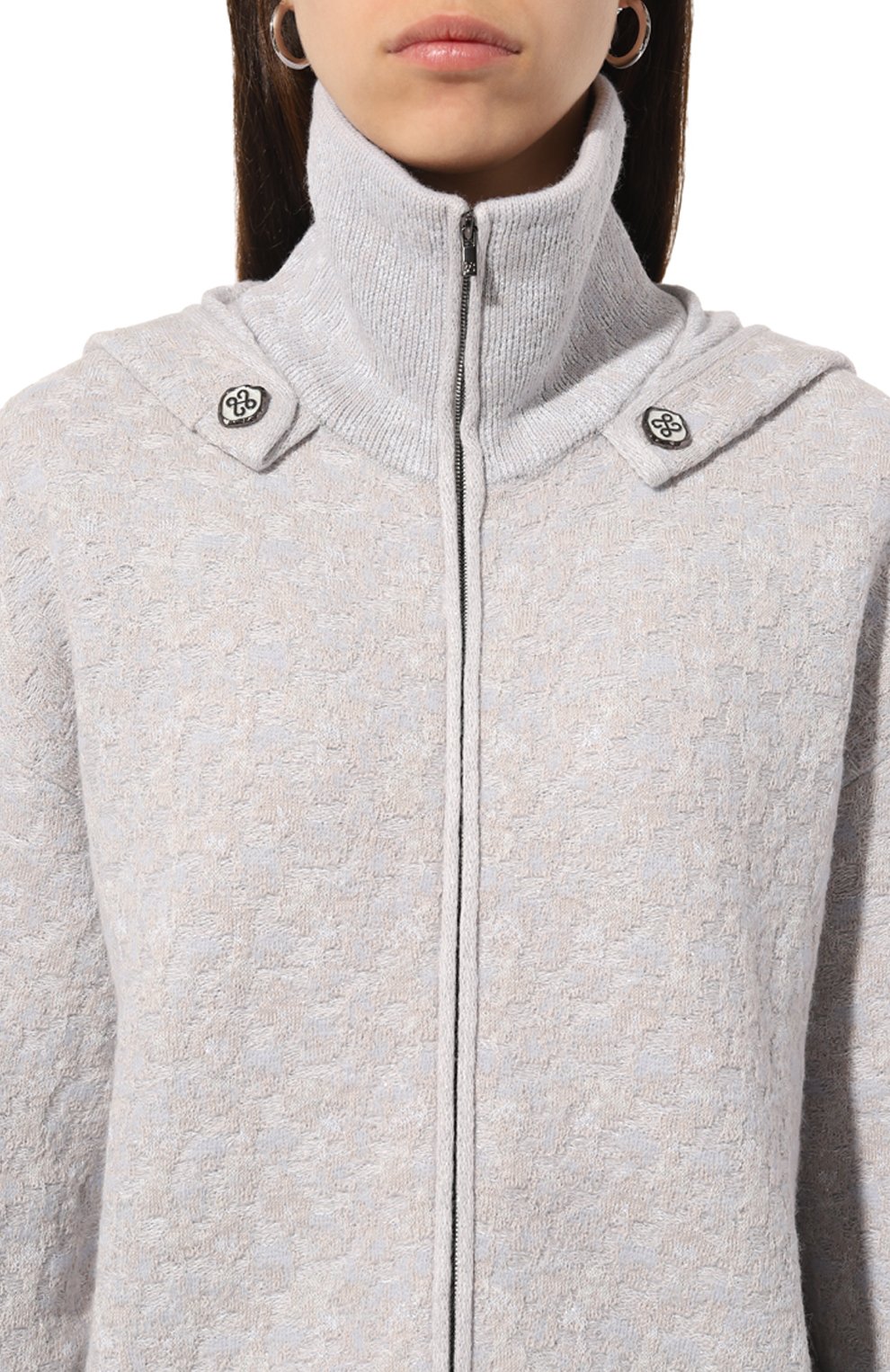 Кардиган из шерсти и вискозы AND THE BRAND, арт. W25-JT021-1202-901B, фото 5