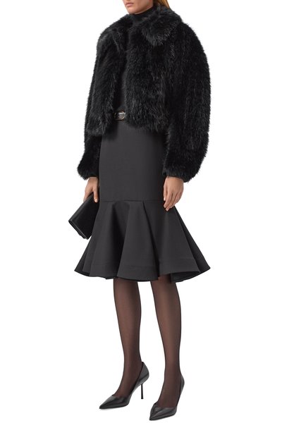 Комбинированное полупальто NINA RICCI, арт. 25ACMA018/PL0483, фото 2