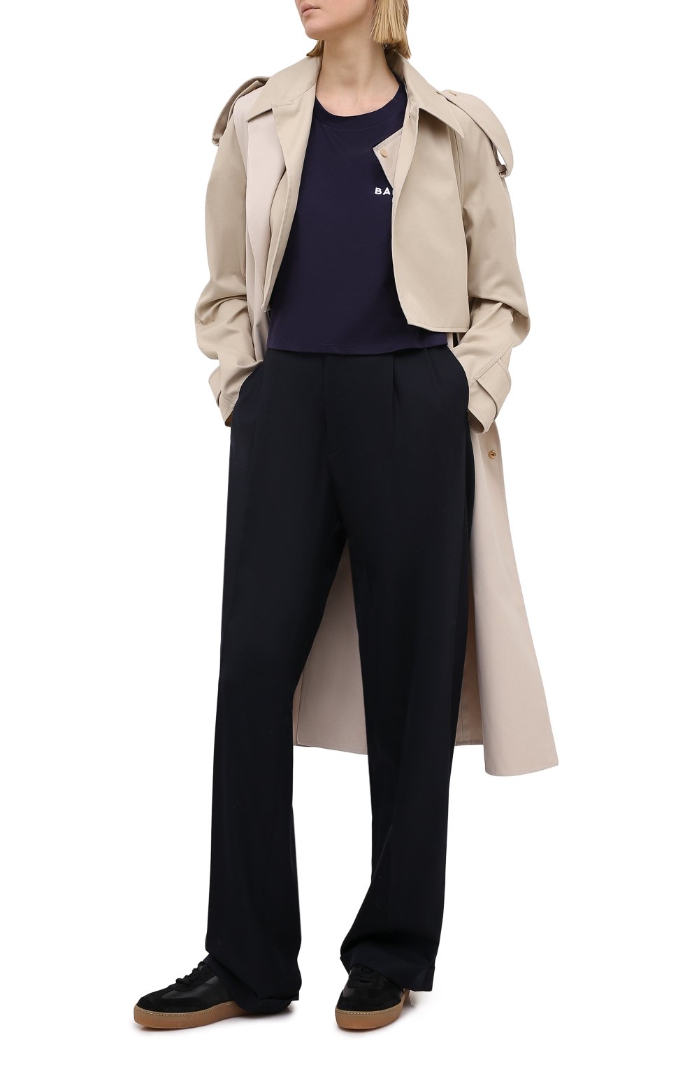 Хлопковая футболка BALMAIN, арт. VF11370/B013, фото 2