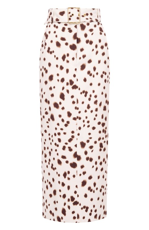 Юбка из вискозы ROWEN ROSE SKR_RR179_L_B/SABLE Белый SKR_RR179_L_B/SABLE