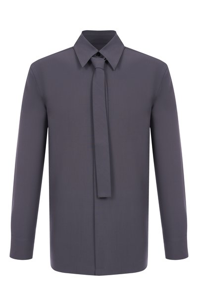 Мужская шерстяная рубашка JIL SANDER, арт. J22DL0321-J40249