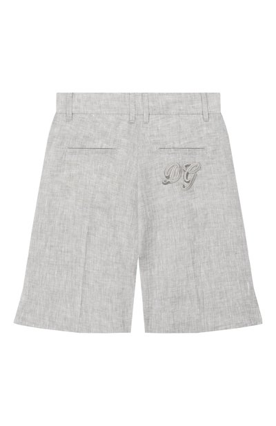 Льняные шорты DOLCE & GABBANA, арт. L44Q00/FU4LG, фото 2