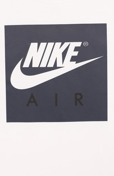 Хлопковая футболка с логотипом бренда NIKE, арт. 894300-102, фото 3