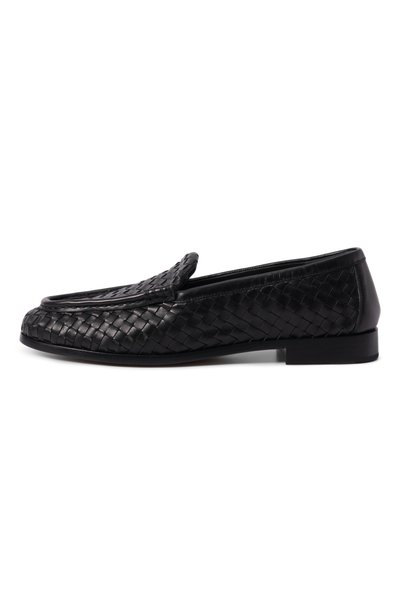 Кожаные лоферы silenzio BOTTEGA VENETA черного цвета по цене 165000 руб., арт. 867565/V2ED0, фото 3 Кожаные лоферы silenzio BOTTEGA VENETA, арт. 867565/V2ED0, фото 3