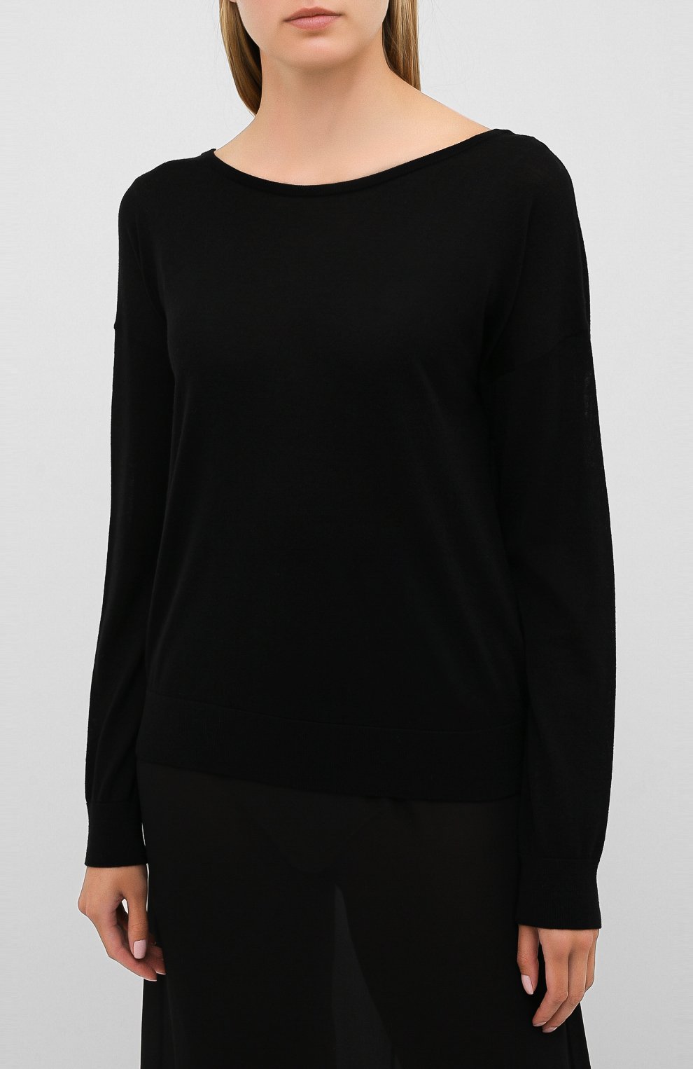 Пуловер из шерсти и шелка DOROTHEE SCHUMACHER, арт. 810215/S0PHISTICATED S0F, фото 3