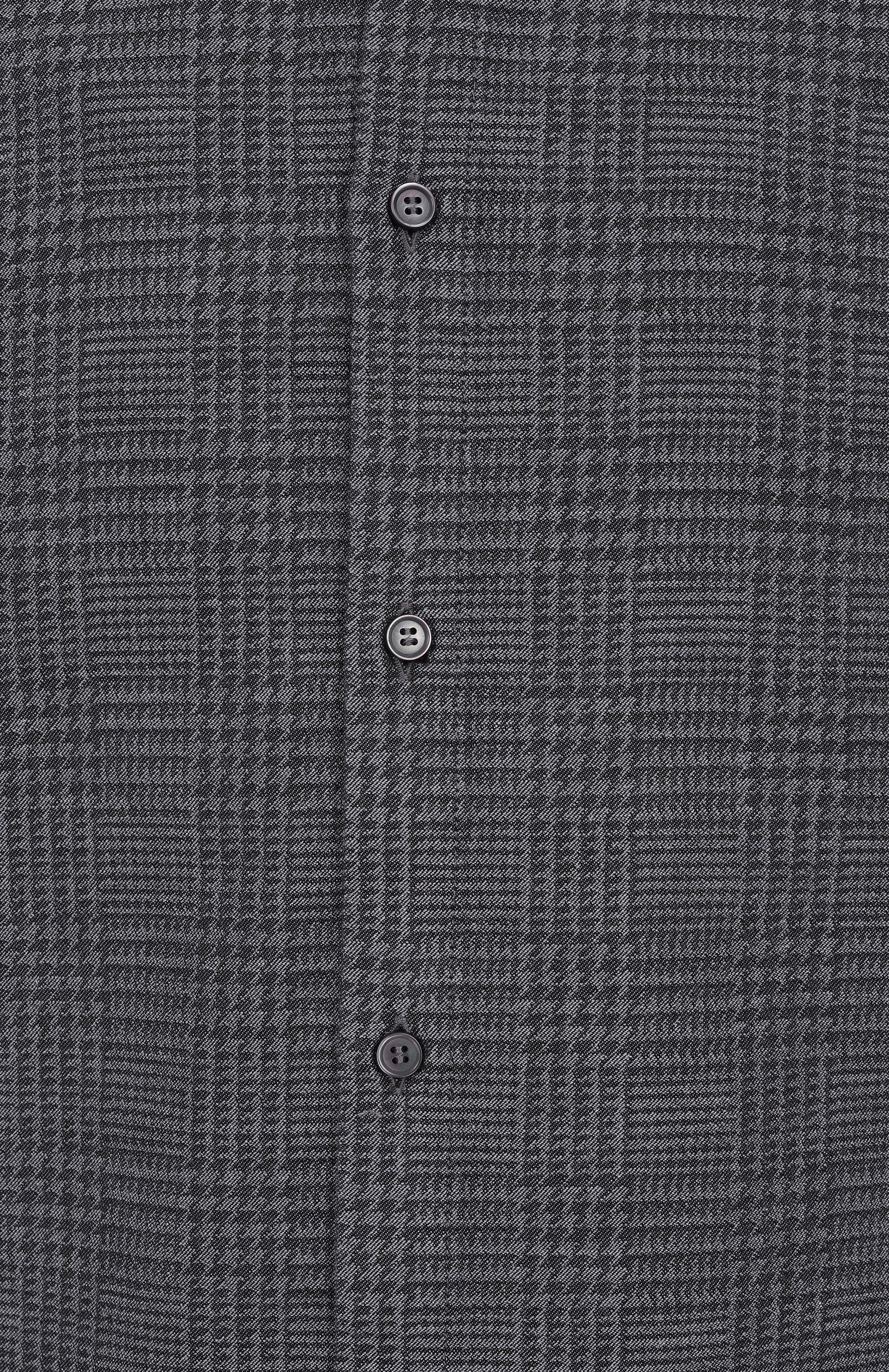 Рубашка из хлопка и вискозы DIESEL темно-серого цвета по цене 87550 руб., арт. A18967/0DEBQ, фото 6 Рубашка из хлопка и вискозы DIESEL, арт. A18967/0DEBQ, фото 6