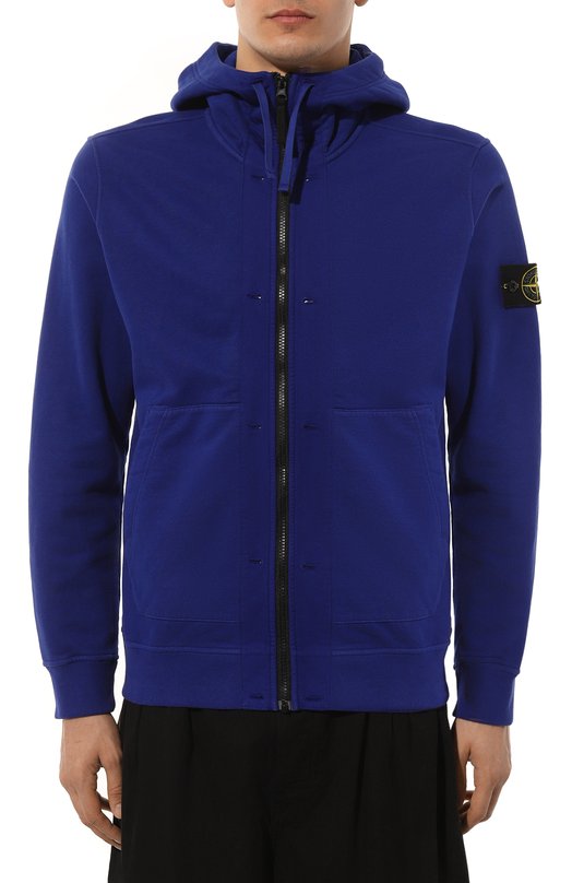 фото Хлопковая толстовка stone island