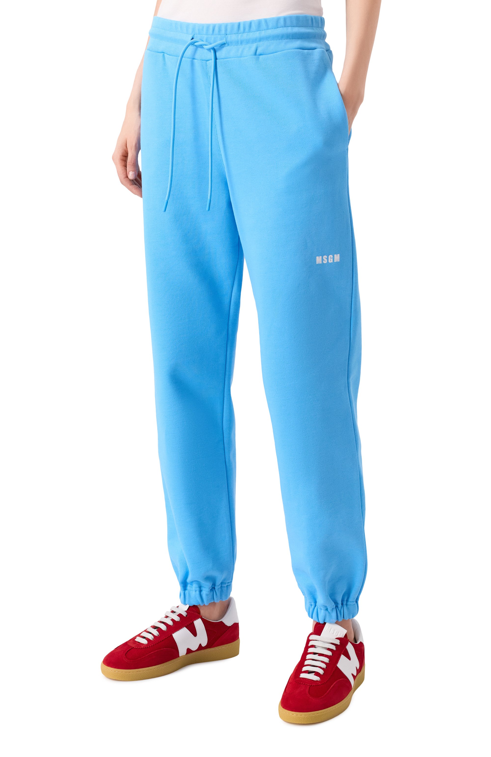 Хлопковые джоггеры MSGM, арт. 3841MDP500/257000, фото 3