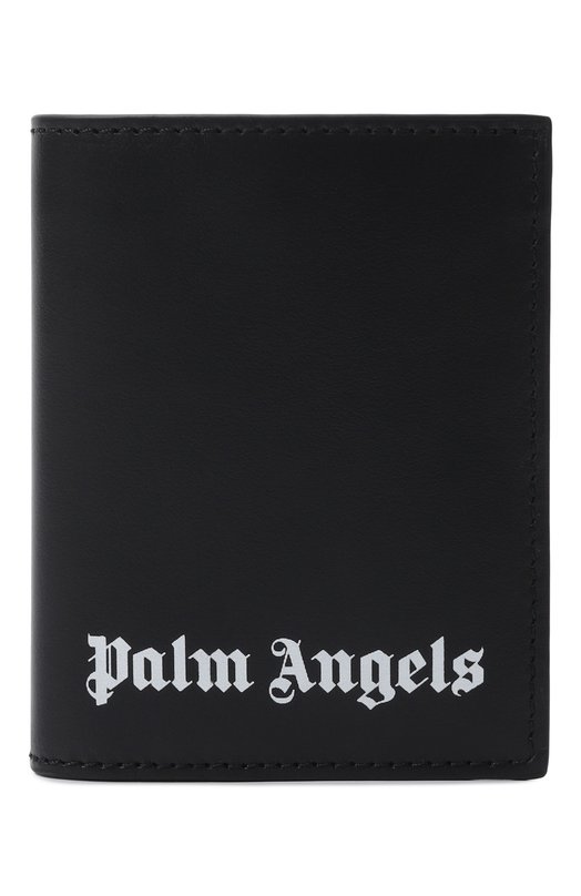 Кожаное портмоне Palm Angels PMNC024S26LEA001 Чёрный PMNC024S26LEA001