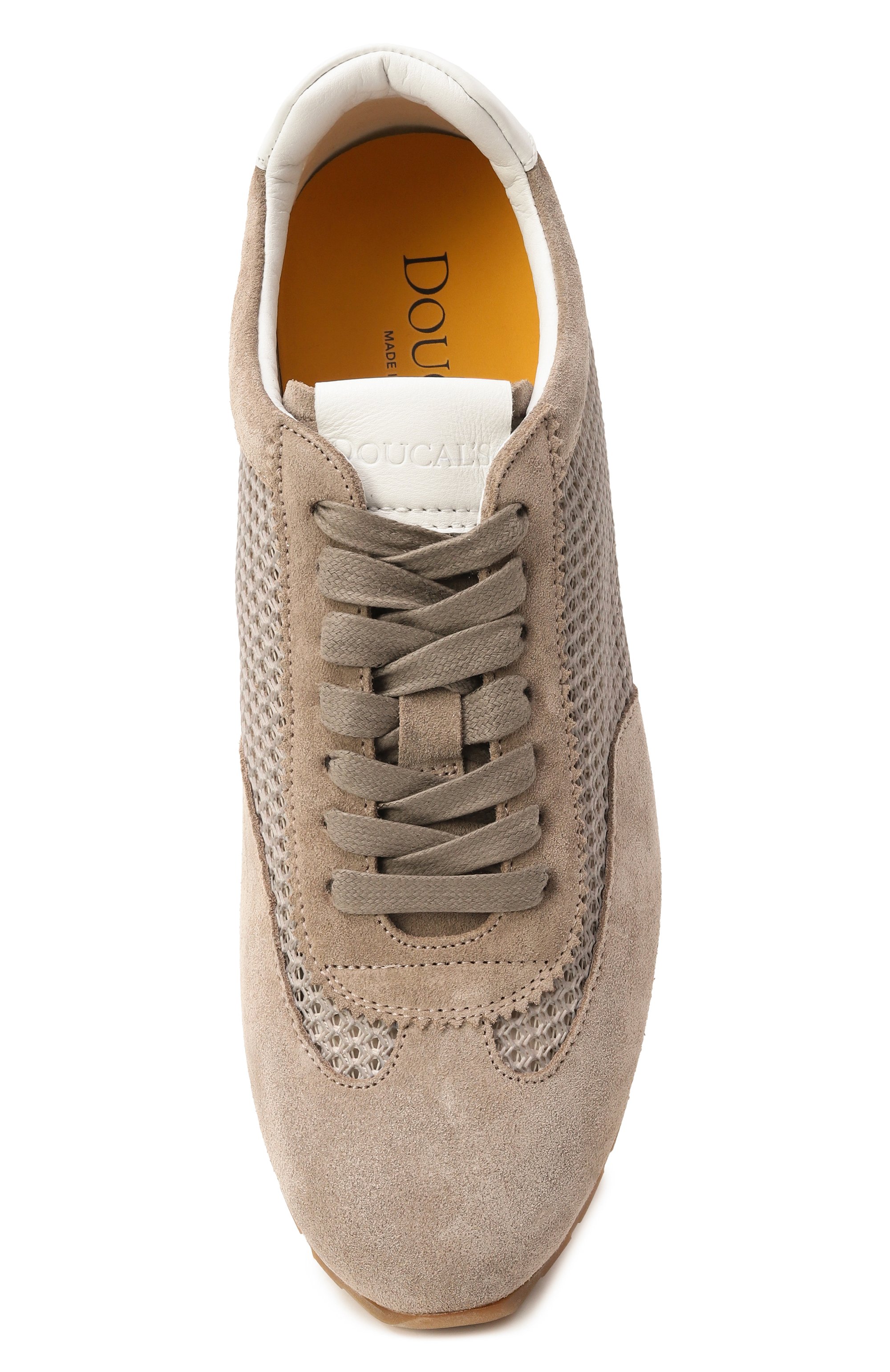 Комбинированные кроссовки DOUCAL'S бежевого цвета по цене 49950 руб., арт. DD8792JULTRZ769, фото 6 Комбинированные кроссовки DOUCAL'S, арт. DD8792JULTRZ769, фото 6