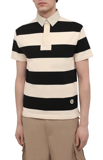 Хлопковое поло GUCCI, арт. 645251/XJC6F, фото 3