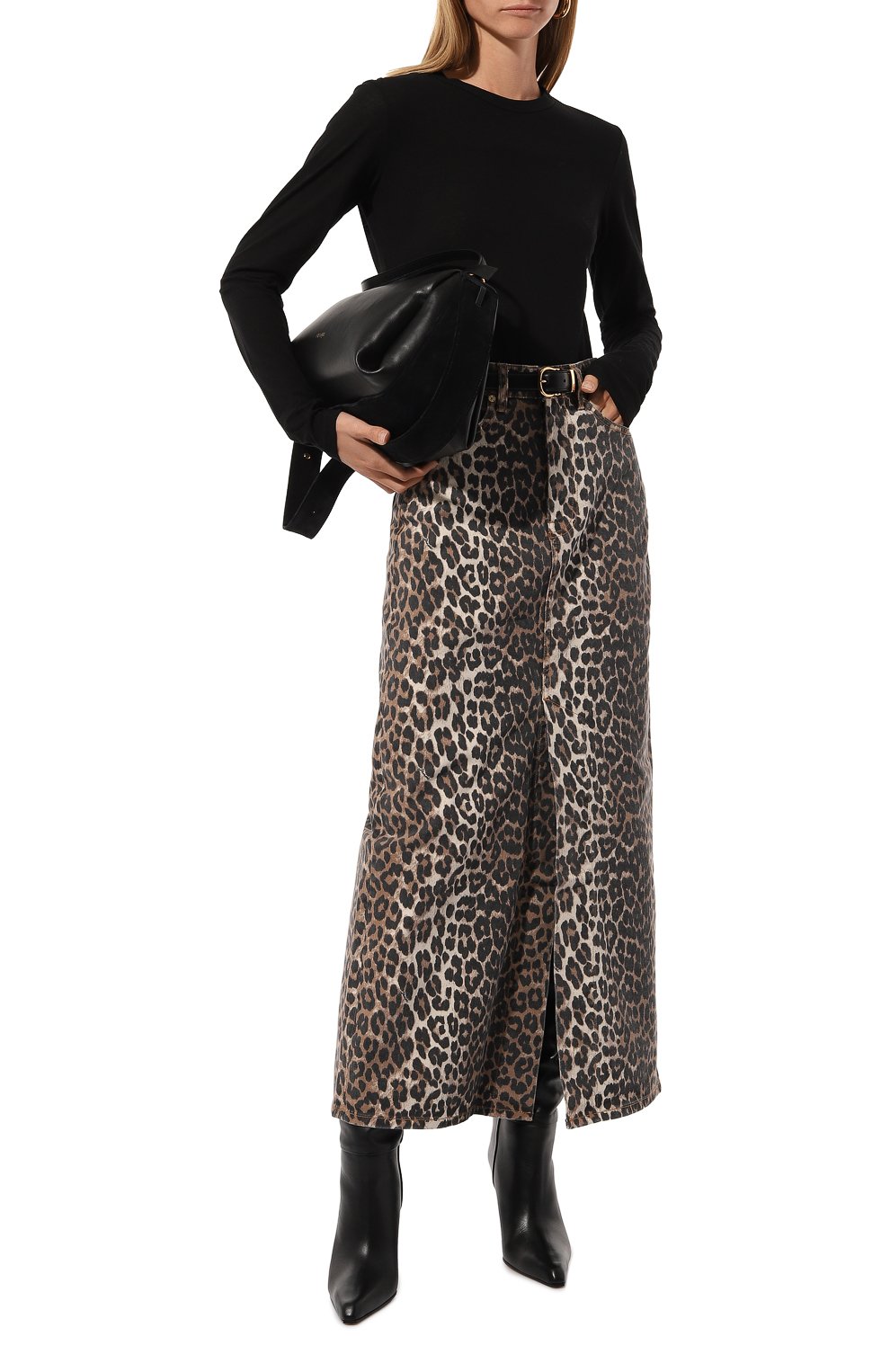 Джинсовая юбка GANNI, арт. J1445/6508, фото 2