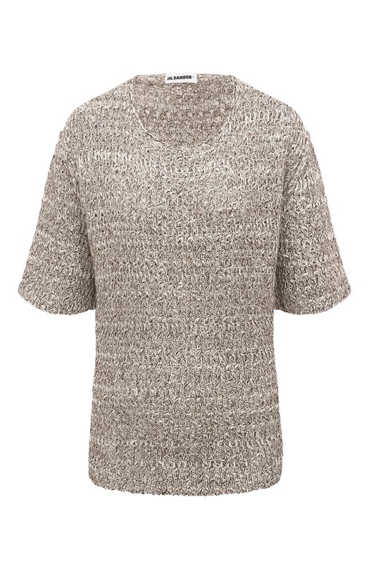 

Хлопковый топ Jil Sander, Серый
